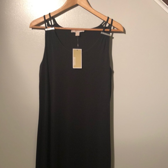 michael kors basics black dress